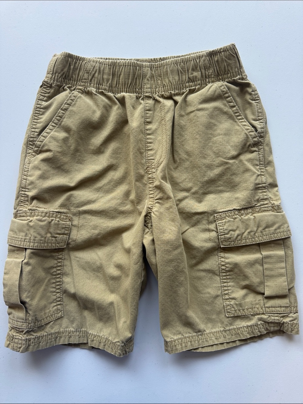 The Children's Place Khaki Cargo Pull-On Shorts
